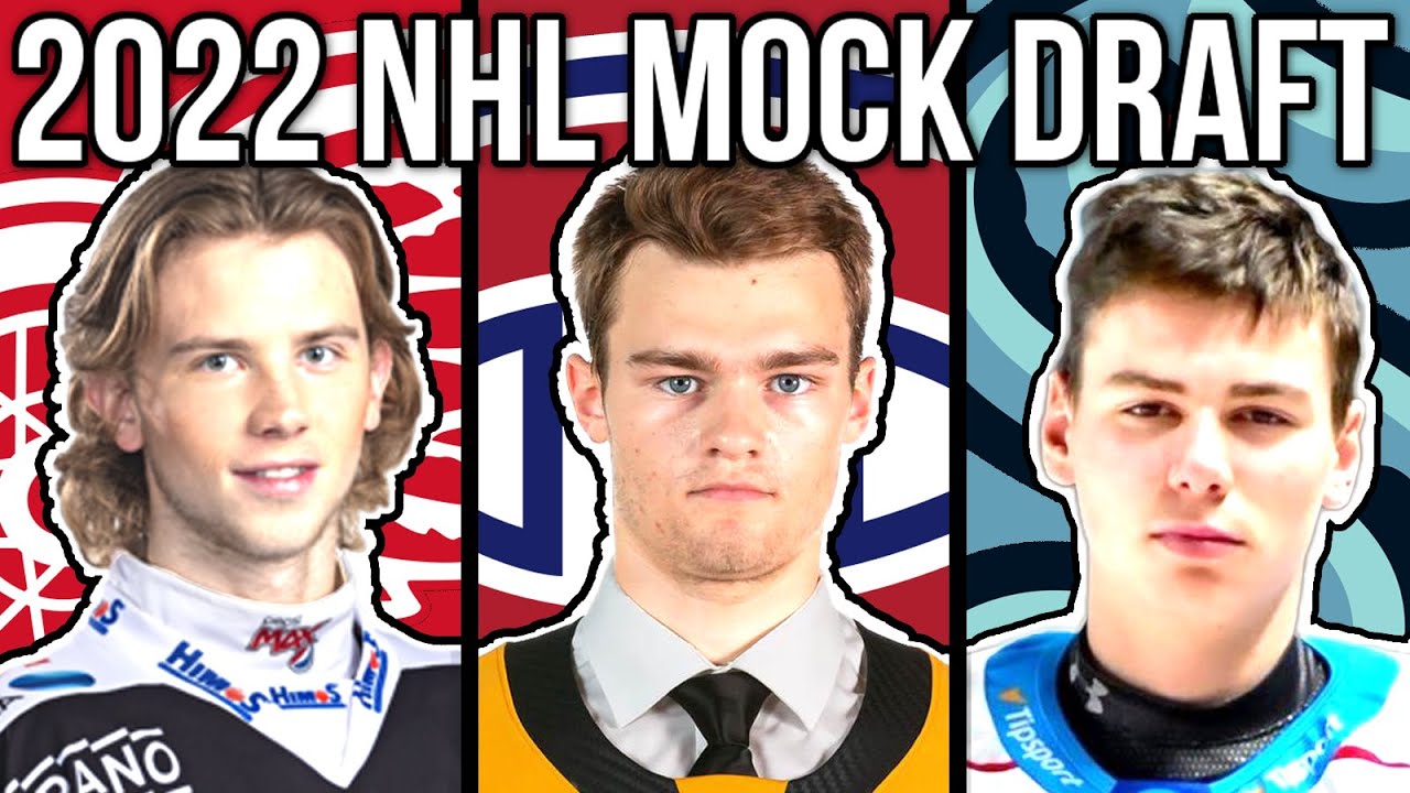 2022 PostLottery NHL Mock Draft NHL Mock Draft 5.0 (Wright, Cooley