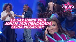 Kecoh dan Lawak Habis Bila Johan Jadi Pengacara Ceria Megastar ! | Mas Idayu, AC Mizal & Pak Nil