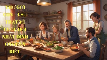 Thư gửi con: 4 sự thật về cuộc đời#cuộcsống #sựthật #hànhtrình