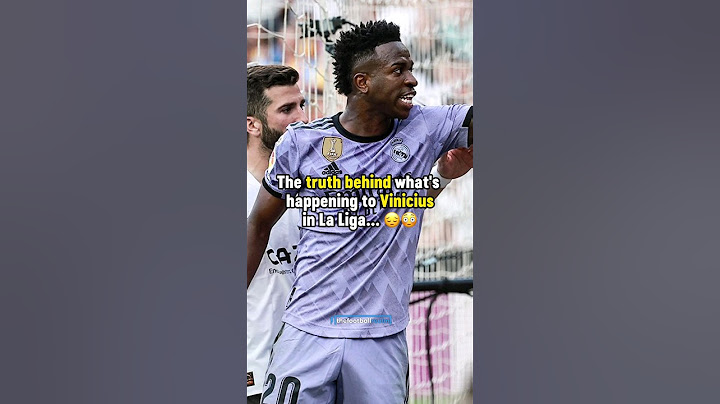 The TRUTH behind La Liga and Vinicius 😔😳 #football