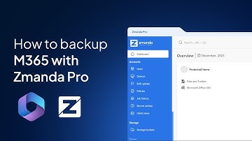 How to Backup M365 with Zmanda Pro