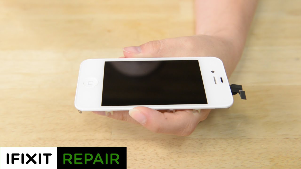 Remplacement De L Ecran De L Iphone 4s Tutoriel De Reparation Ifixit