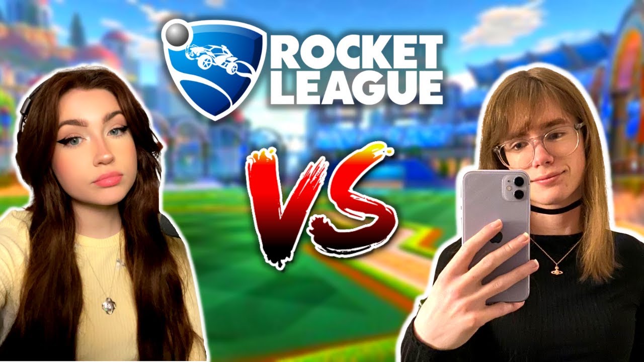 I Challenged a PRO WOMAN Rocket League Player to a 1v1.. - YouTube