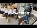 NEW!! SUNDAY RESET // extreme cleaning motivation + new vacuum + neutral home decor ideas