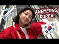 FLYING ALONE TO KOREA & DELAYED VISA | Rei Germar