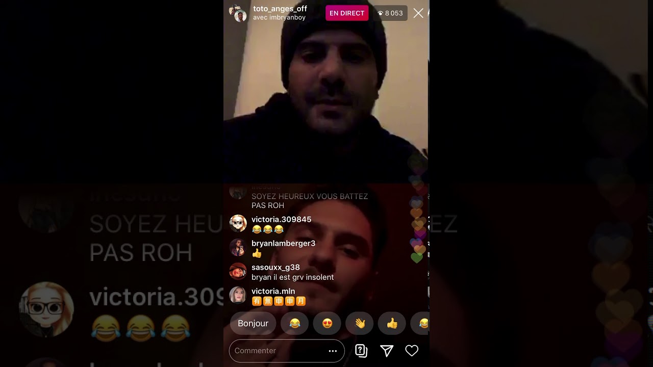 Gros clash Toto VS Bryan !! Live Insta