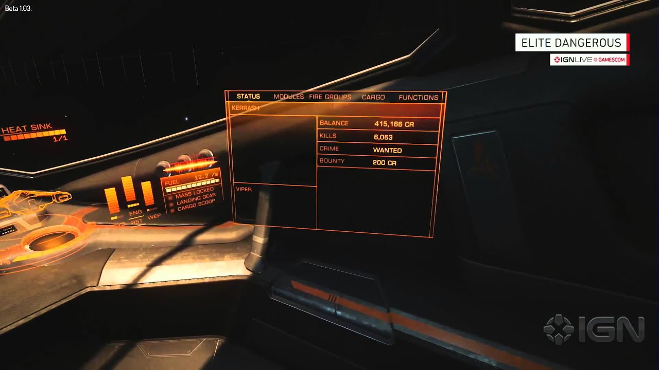 Elite Dangerous Gameplay Demo