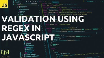 Validation using Regex in Javascript | Javascript Complete Course.