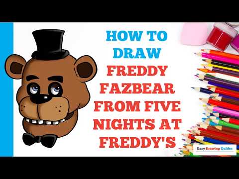 How to Draw Freddy Fazbear from Five Nights at Freddy's