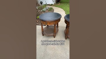 Side table makeover #diy #furniture #furnitureflip #transformation #furnituredesign #homedecor #flip