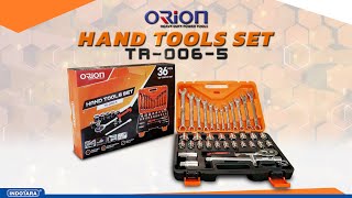 Hand Toolset / Tool Kit Set / Toolkit Toolbox Orion - TR006-5