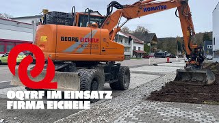 Revolution auf der Baustelle: Der OilQuick OQTRF 19 Tiltrotator mit OQ 65 im Einsatz | Georg Eichele