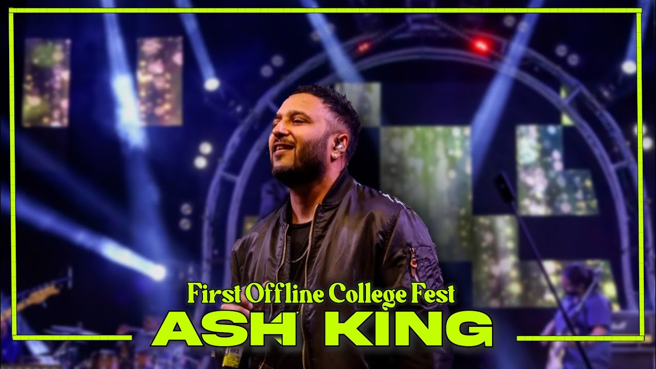 First Offline College Fest ft. ASH KING | Symbiosis Pune | Transcend'22