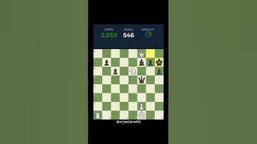 Chess puzzle solved 546/500k || #chess #chessgames #games #chessproblems #chessgame