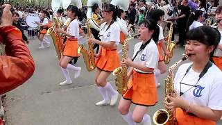 京都橘高等学校吹奏楽部 19ブルーメの丘パレード Youtube