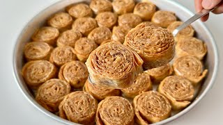 Baklava recipe from a 40-year-old master! Incredibly layered and delicious