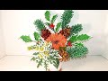 Хвойные веточки из бисера МК Часть 2 от Koshka2015 - цветы из бисера,  бисероплетение Beaded flowers