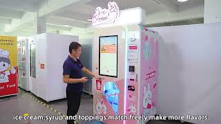 Soft ice cream vending machine screenshot 5