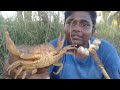 Crab Hunting|கிலிக்கிட்டி நண்டு பிடித்தல்|நண்டு ரசம்|Small Boy Suppu|Village Food Safari|