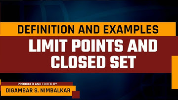 Limit points and closed set | Topology | Metric space