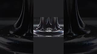 Ferrofluid Magic! 🤯 Watch it Grow Spikes 🧲 #shorts