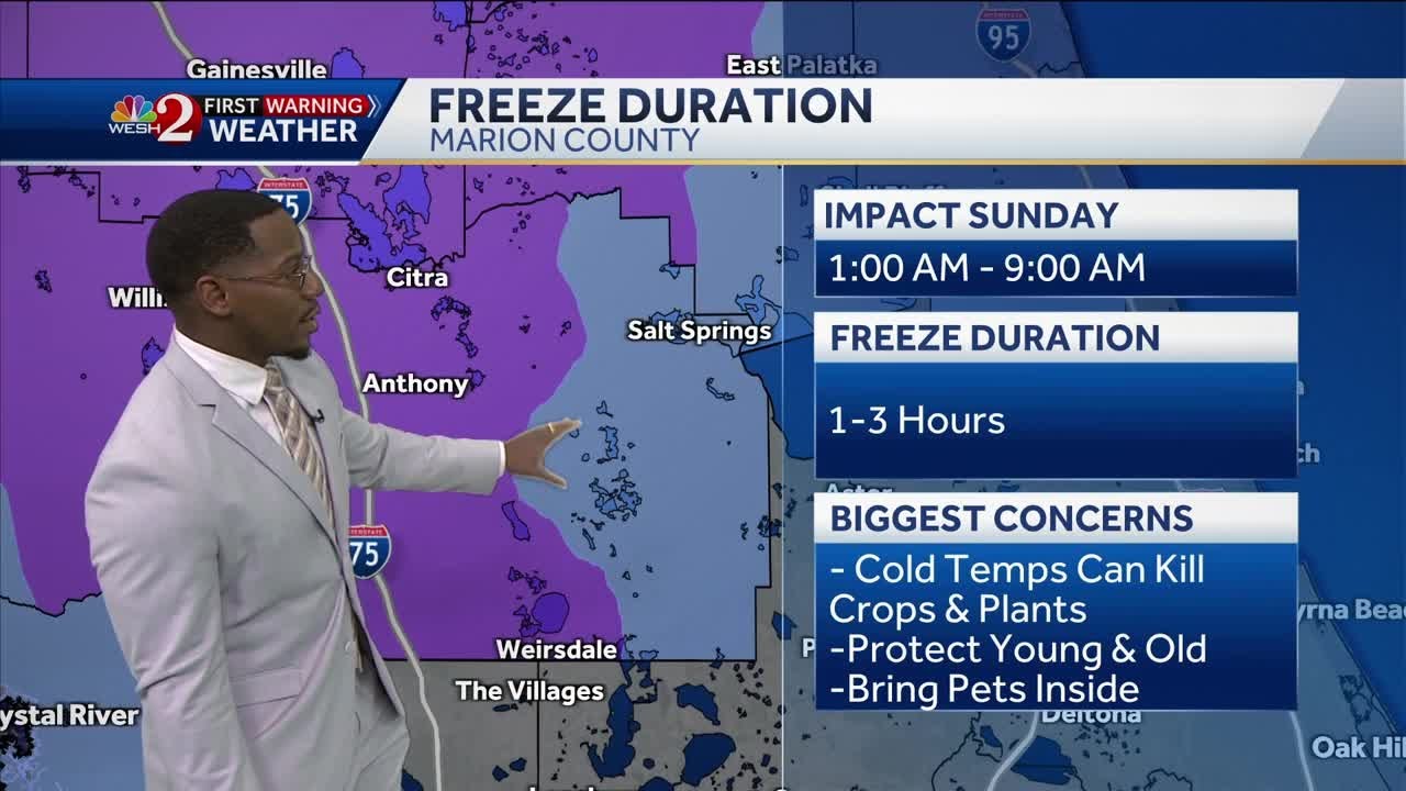 Impact Weather - Frost Advisories and Freeze Warnings Issued - YouTube