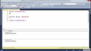 48  Understanding the WAITFOR DELAY Command