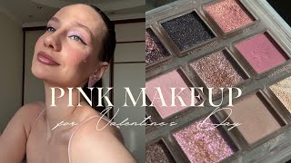 МАКИЯЖ К 14 ФЕВРАЛЯ | PINK MAKEUP FOR VALENTINE’S DAY