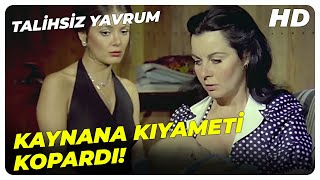 Talihsiz Yavrum - Çocuğu Doğurmak Değil Bakmak Önemli Olan | Fatma Girik Eski Türk Filmi