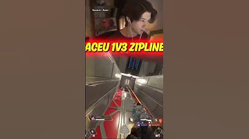Aceu Disgusting 1v3 on Zipline | Apex Legends #apexlegends #shorts