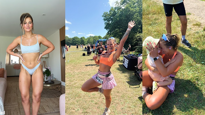 half marathon race week!! how I feel about my body 2 years after my baby + girls holiday prep VLOG