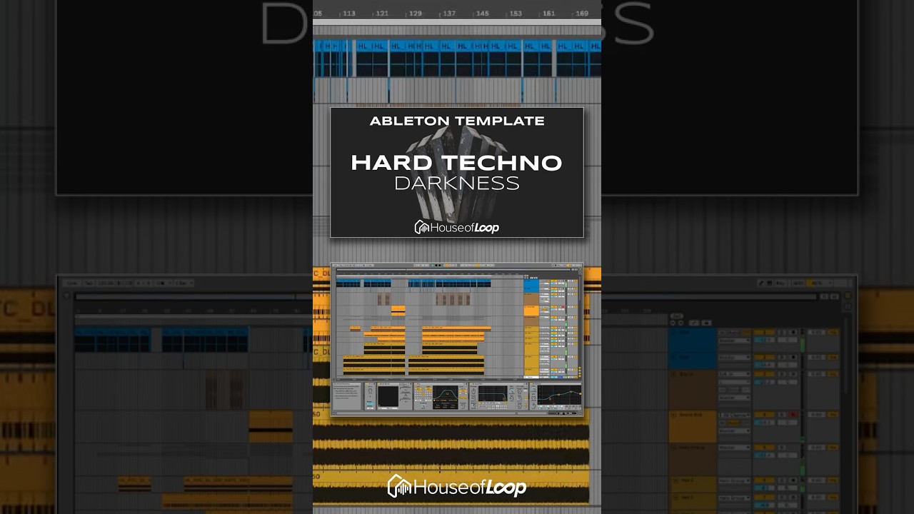 Hard Techno Darkness | Template 