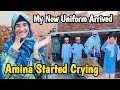 My new uniform arrived  amna started crying  happy punjabi family