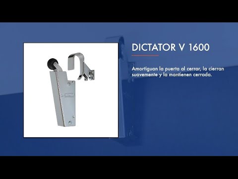 Retenedor de puertas V 1600 | No más ruido de portazos | DICTATOR amortiguadores de puerta