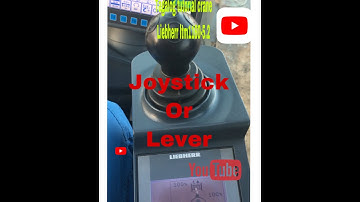 Tagalog tutorial crane,Liebherr ltm1160-5.2,Joystick or Lever,