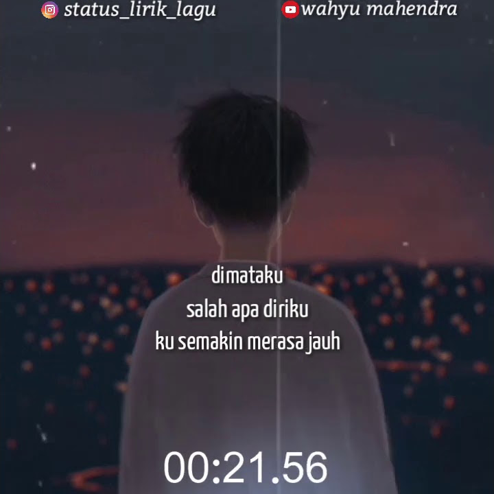 Status wa sedih || cinta stadium akhir🎵 || souqy band || Lirik ||