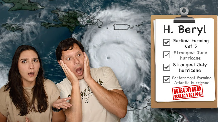 HURRICANE BERYL [2024] CASE STUDY | Meteorology Monday