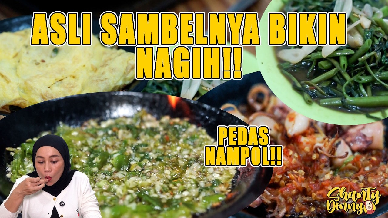 ASLI SAMBALNYA BIKIN NAGIH!! SAMBAL BAKAR BERKAH!!