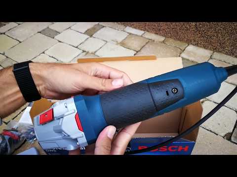 Unpacking / unboxing angle grinders Bosch GWS 19-150 CI 060179R002