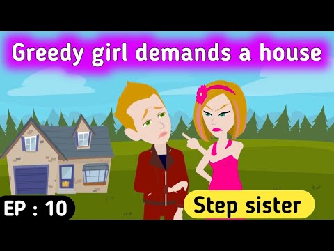Step sister part 10 | English story | Learn English | Animated stories | Sunshine English