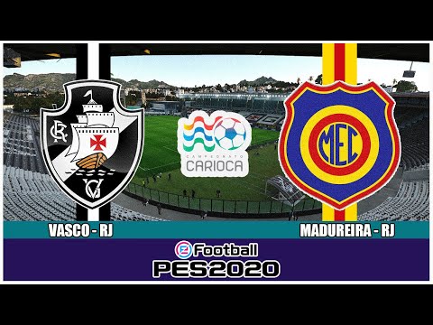 Vasco x Madureira (02/07/2020) Campeonato Carioca 2020 | 5ª Rodada | PES 2020 |