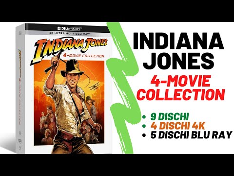 Indiana Jones 4 movie collection - unboxing video