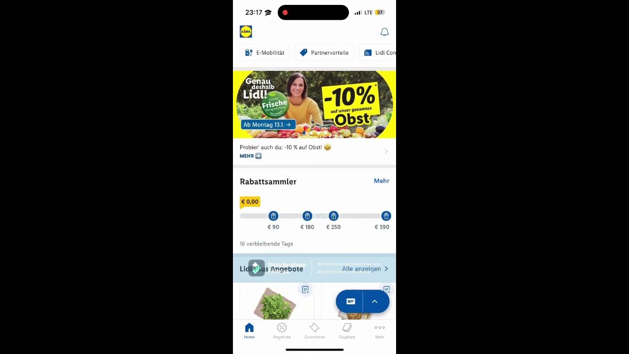 تطبيق Lidl Plus - تعليمات