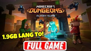 Minecraft Dungeons Ultimate Edition PC Full Game | Walkthrough 🔥 Mr.Techie DIY