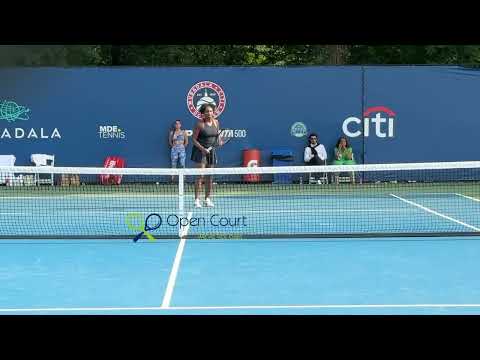 Venus Williams preps in D.C.