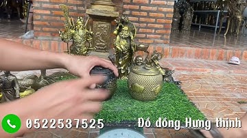 Tượng đồng _ quan công ngũ kì _ 4/ 8 |Hưng thịnh | #đồcổ #đồđồnghưngthịnh