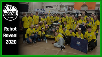 FRC Team Under Control 1156 2020 Robot Reveal: Corsair