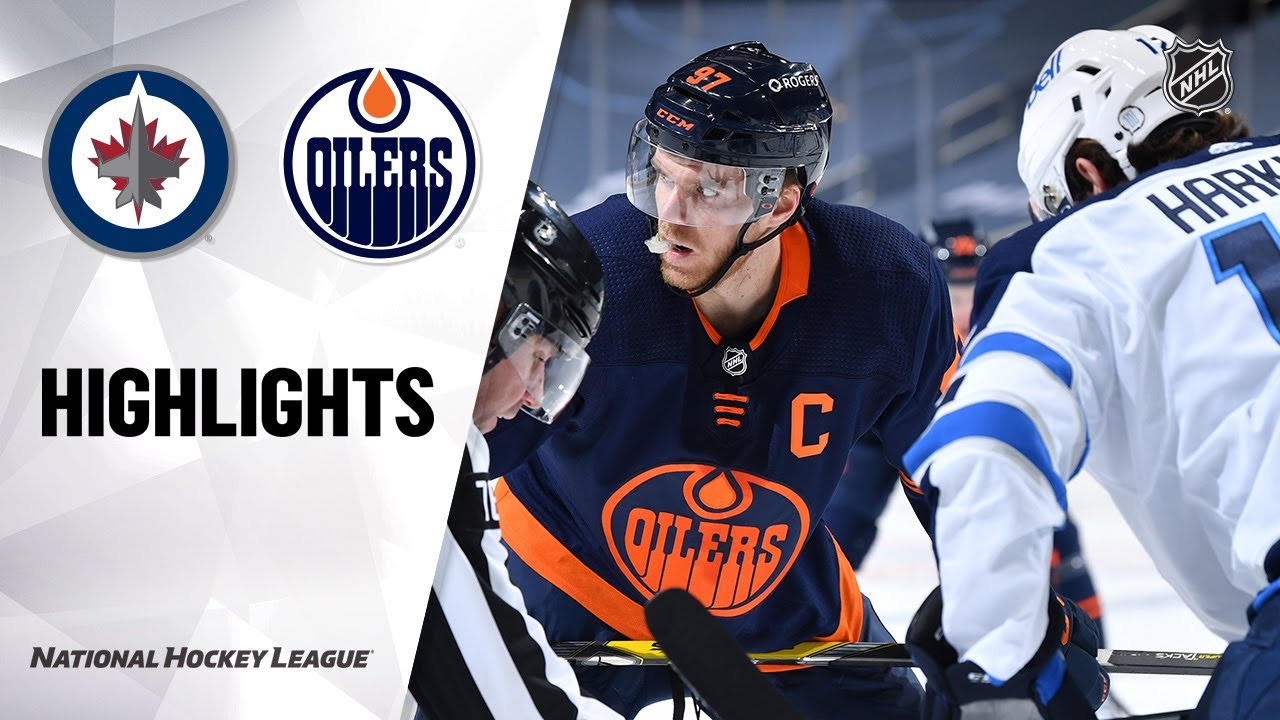 Jets Oilers 2/17/21 NHL Highlights YouTube
