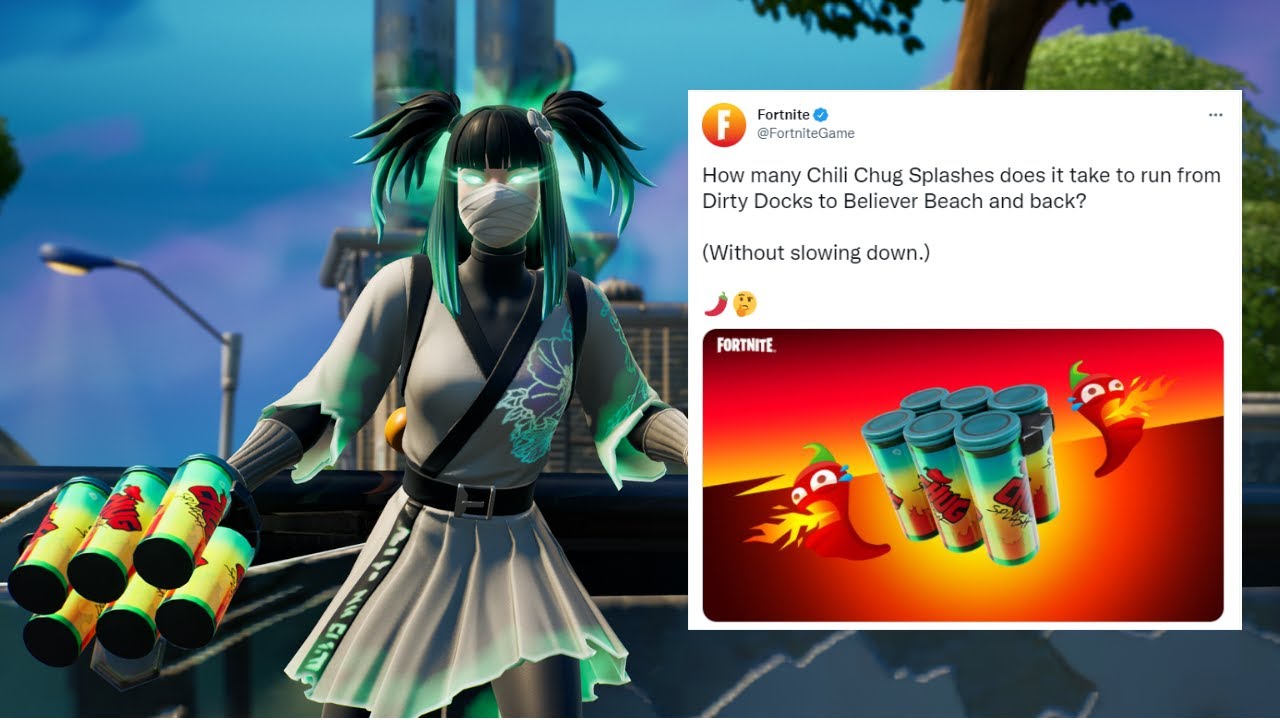 I answered Fortnite's 🌶 tweet... 