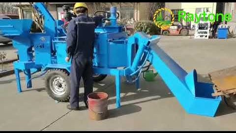 how to make interlocking Brick , Lego Brick,  Diesel Clay Soil Hydraform M7MI TWIN Brick Machine